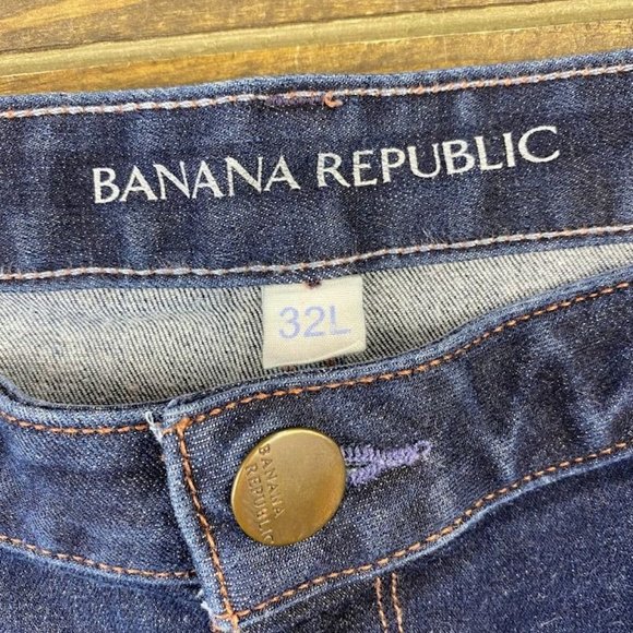 Banana Republic Men's Skinny Jeans Size 32 LONG / TALL (35 inch inseam) - Picture 2 of 8